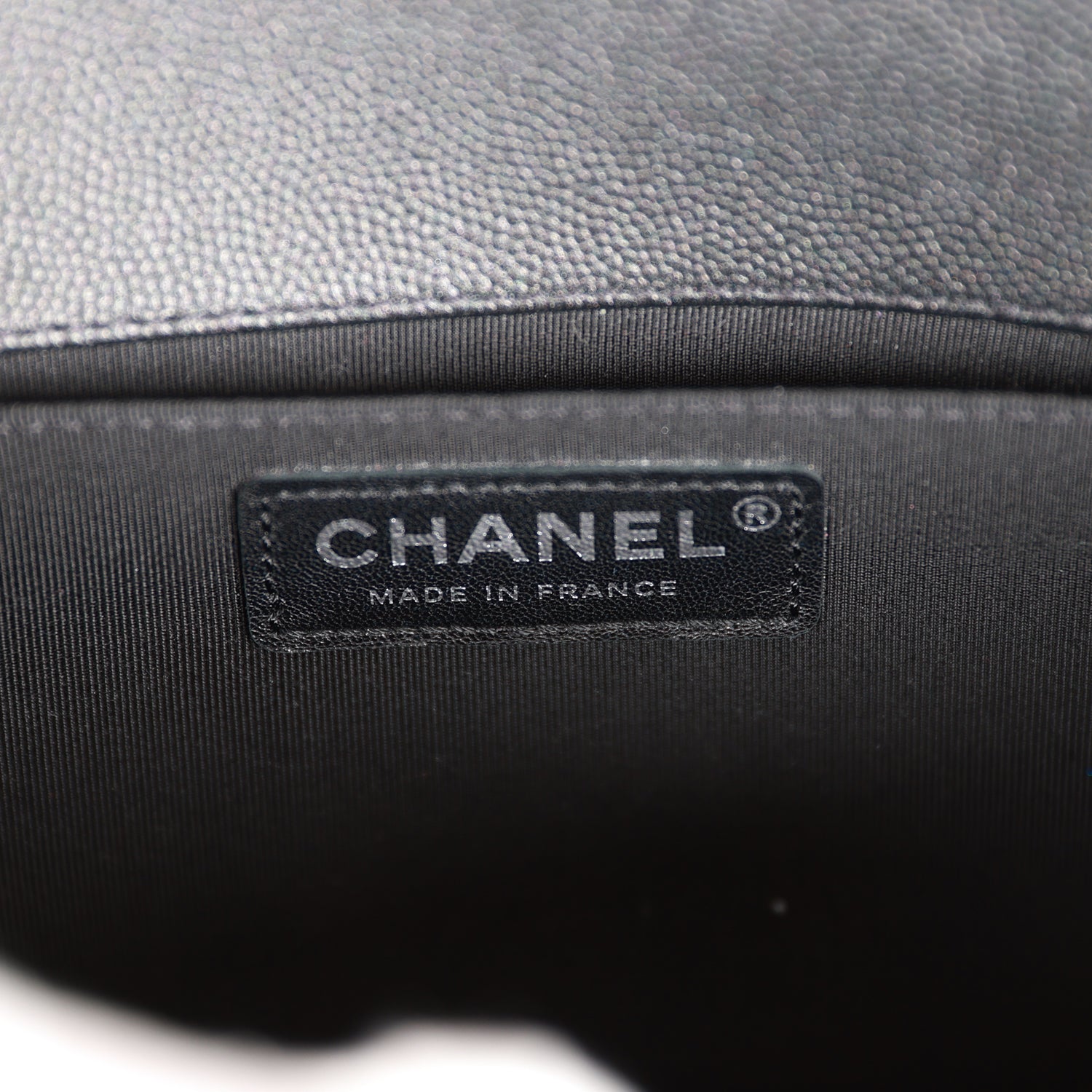 Chanel Medium Boy Bag SO Black Caviar Black Hardware