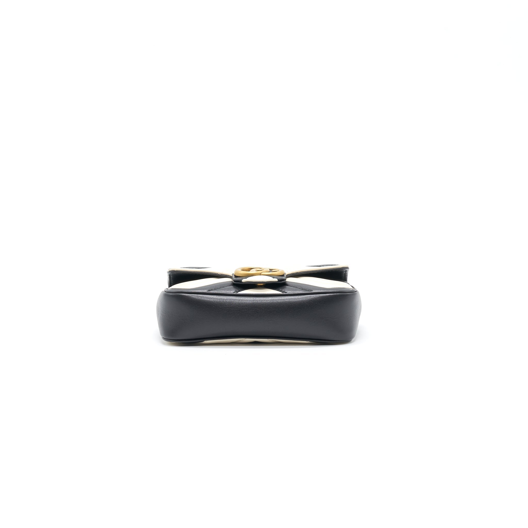 Gucci Marmont Super Mini Black and White