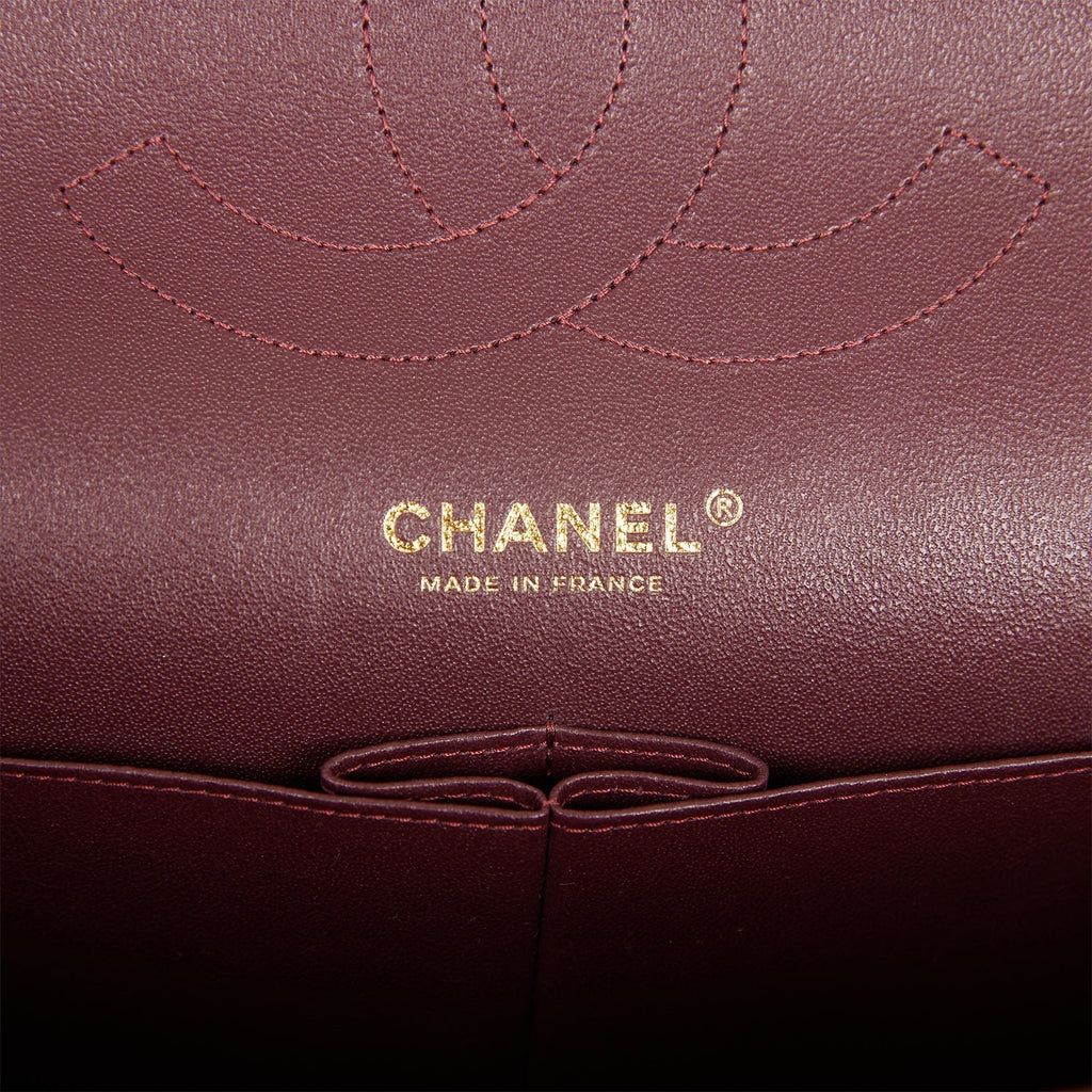 Chanel Jumbo Classic Double Flap Bag Black Caviar Gold Hardware