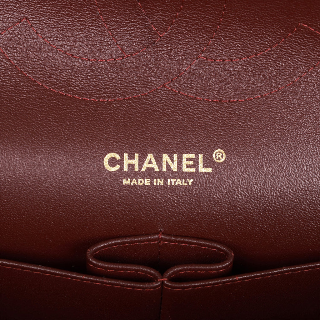 Chanel Jumbo Classic Double Flap Bag Black Caviar Gold Hardware