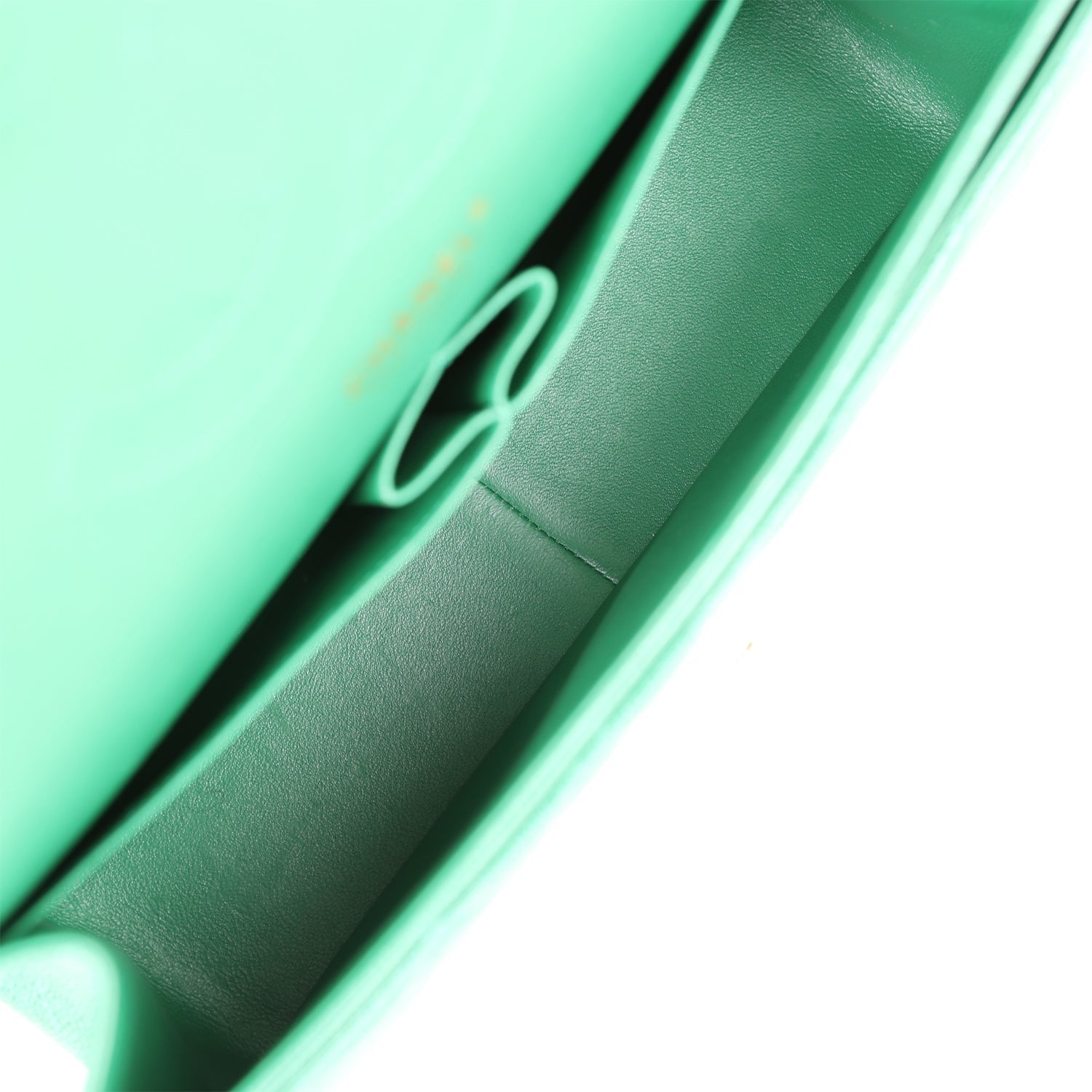 Chanel Jumbo Classic Double Flap Bag Emerald Green Caviar Light Gold Hardware