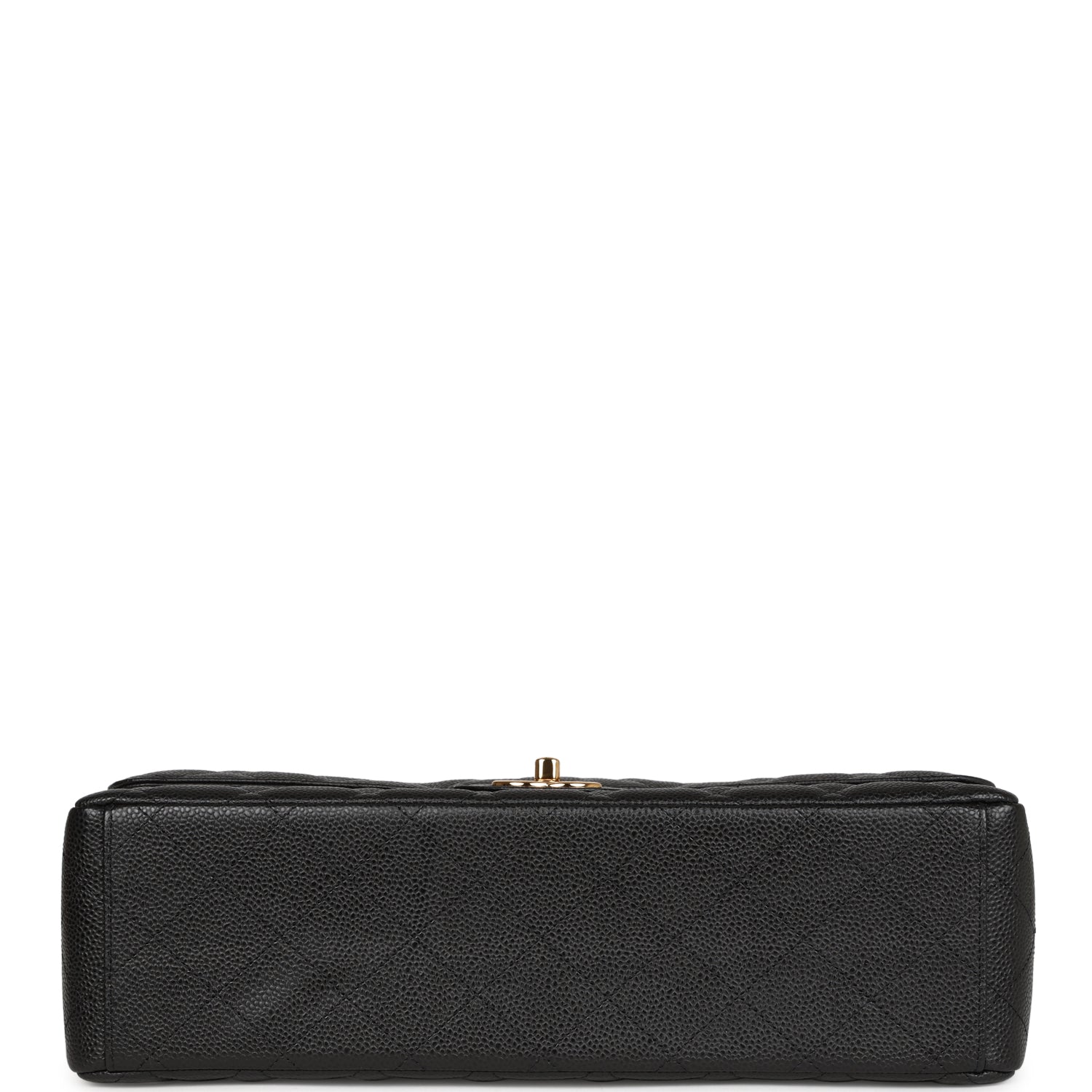 Chanel Maxi Classic Double Flap Black Caviar Gold Hardware