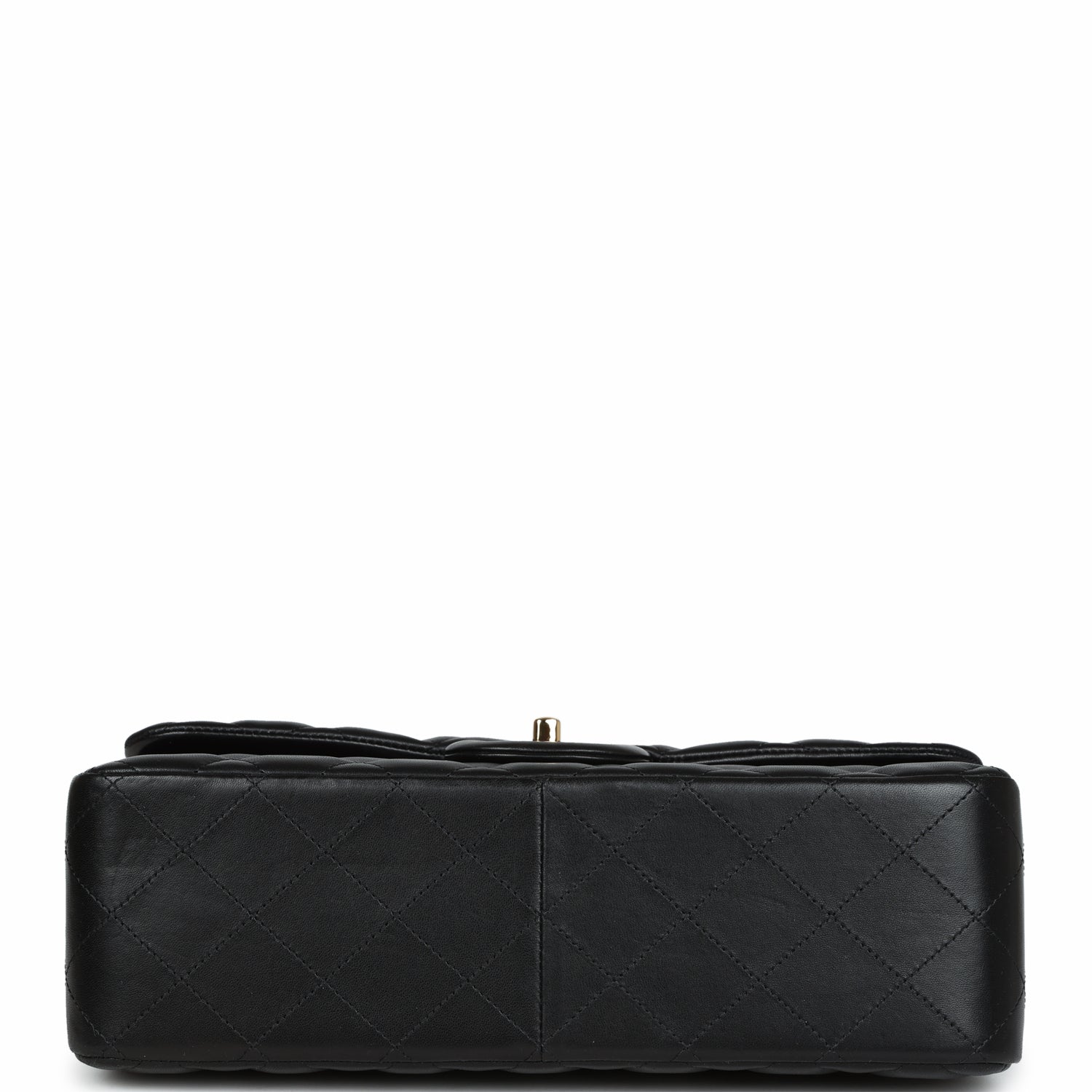 Chanel Jumbo Classic Double Flap Black Lambskin Gold Hardware