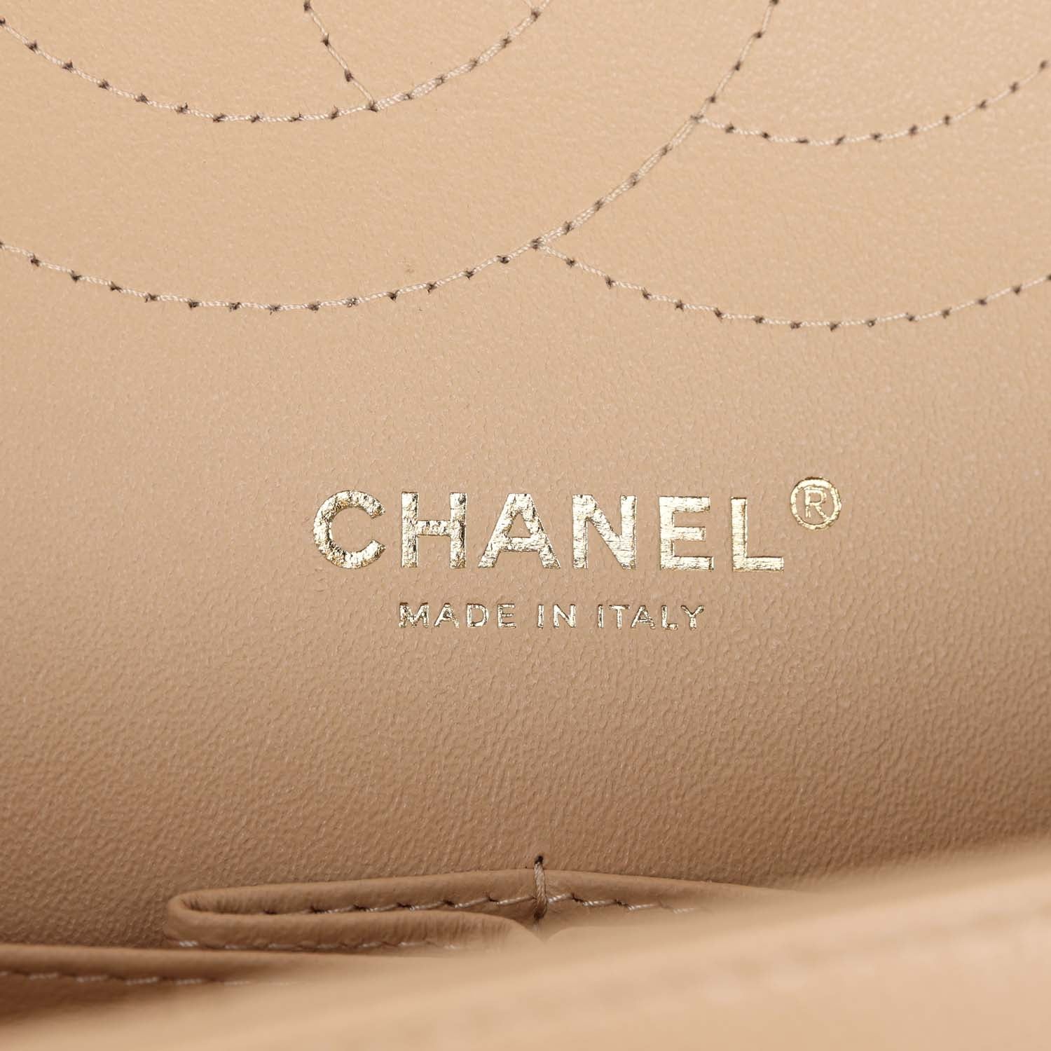 Chanel Jumbo Classic Double Flap Bag Light Beige Caviar Gold Hardware