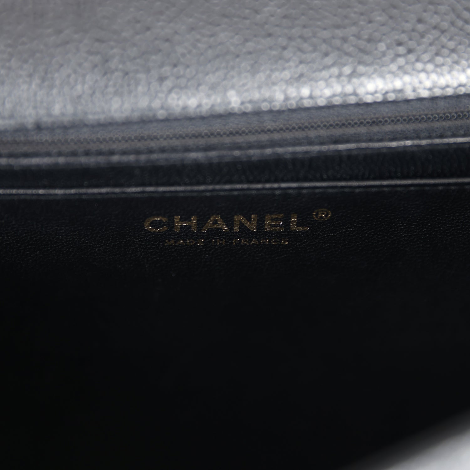 Chanel Jumbo Classic Single Flap Bag Black Caviar Gold Hardware