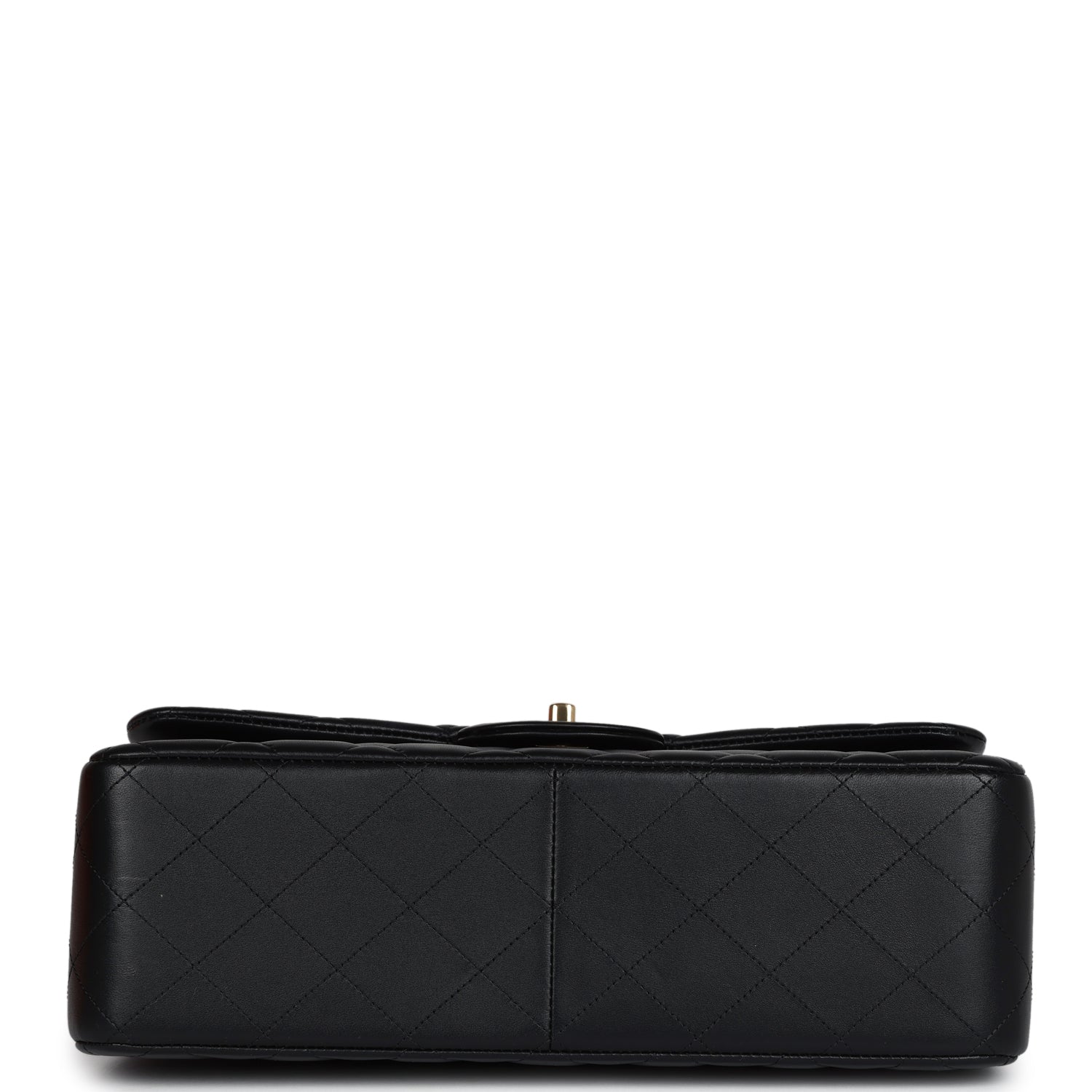 Chanel Jumbo Classic Double Flap Bag Black Lambskin Gold Hardware