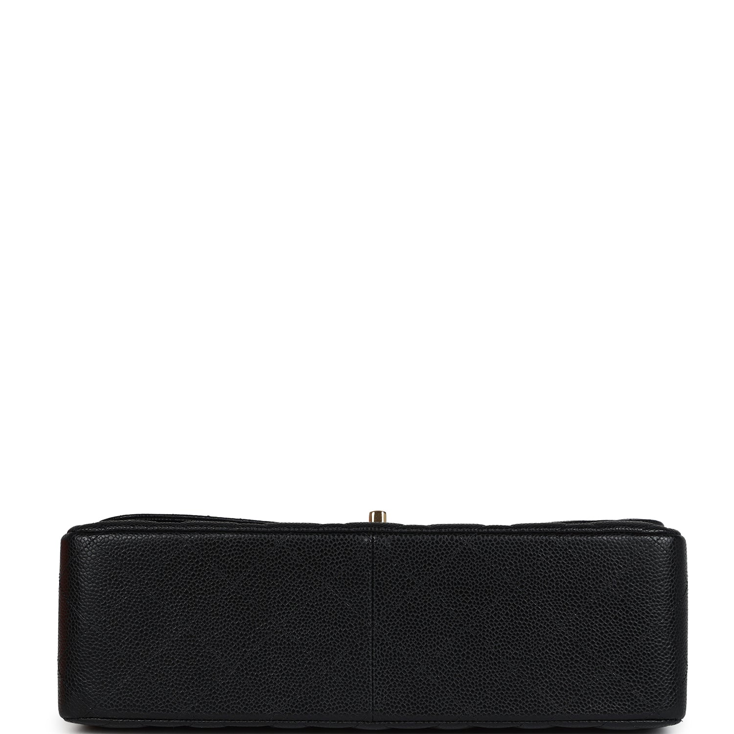 Chanel Jumbo Classic Double Flap Bag Black Caviar Gold Hardware