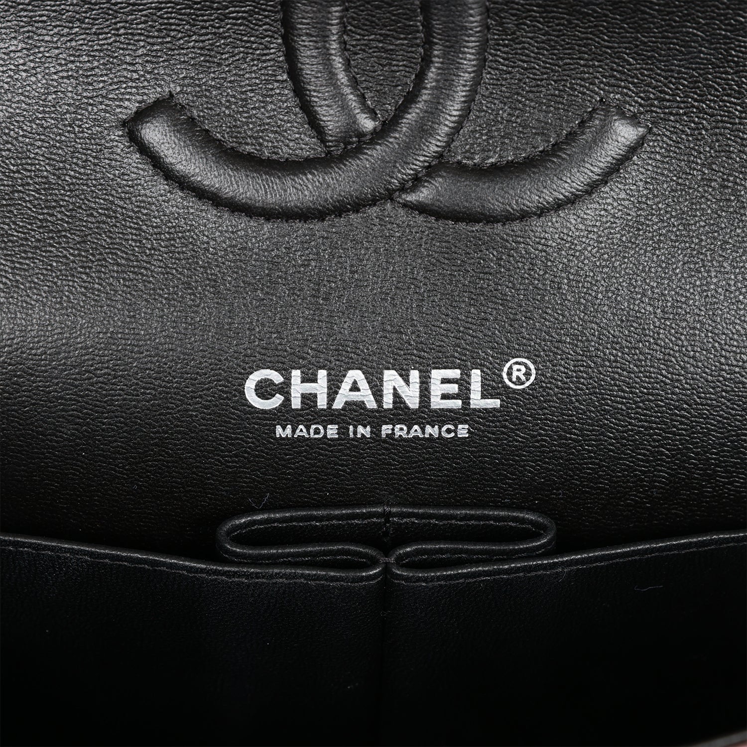 Chanel Medium Classic Double Flap Bag Multicolor Iridescent Calfskin Black Hardware