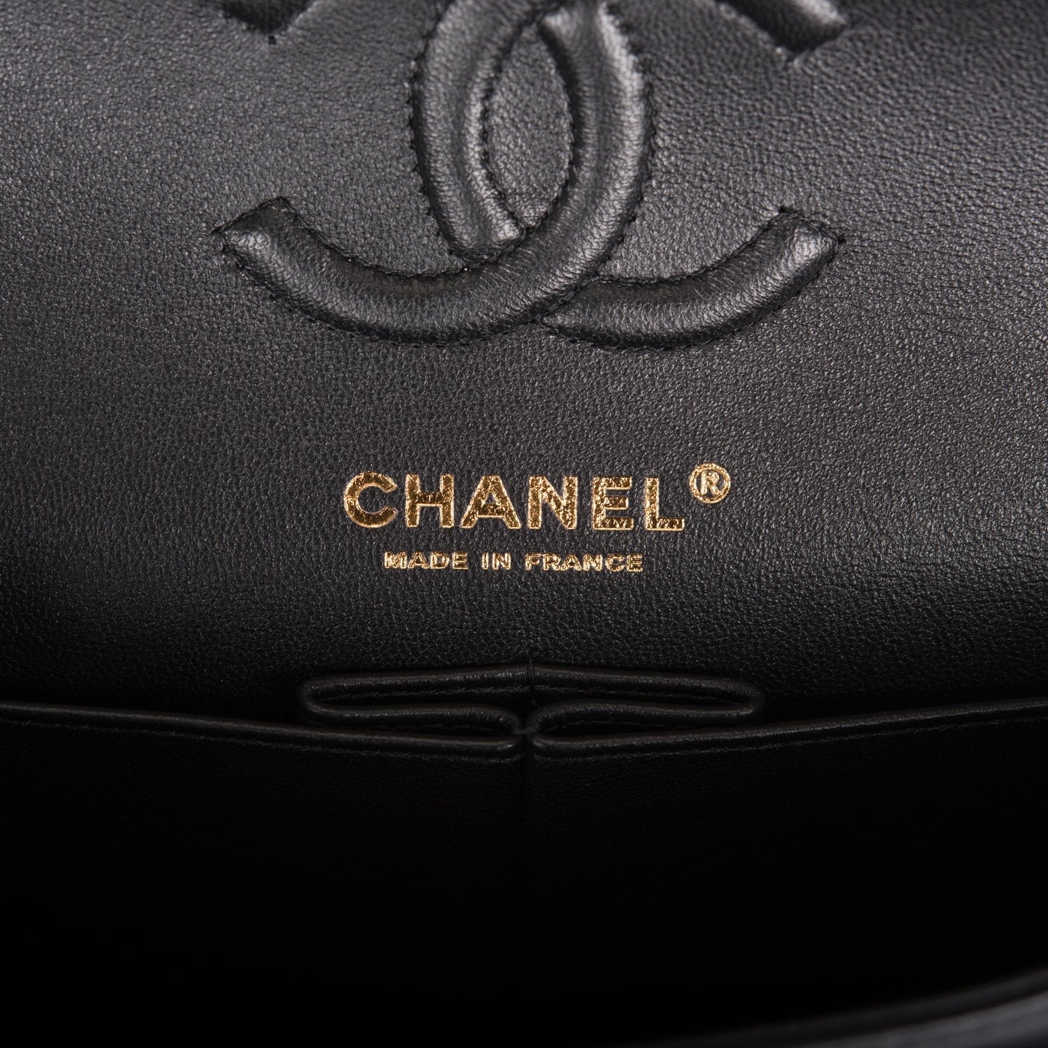 Chanel Small Classic Double Flap Bag Black Lambskin Rose Gold Hardware