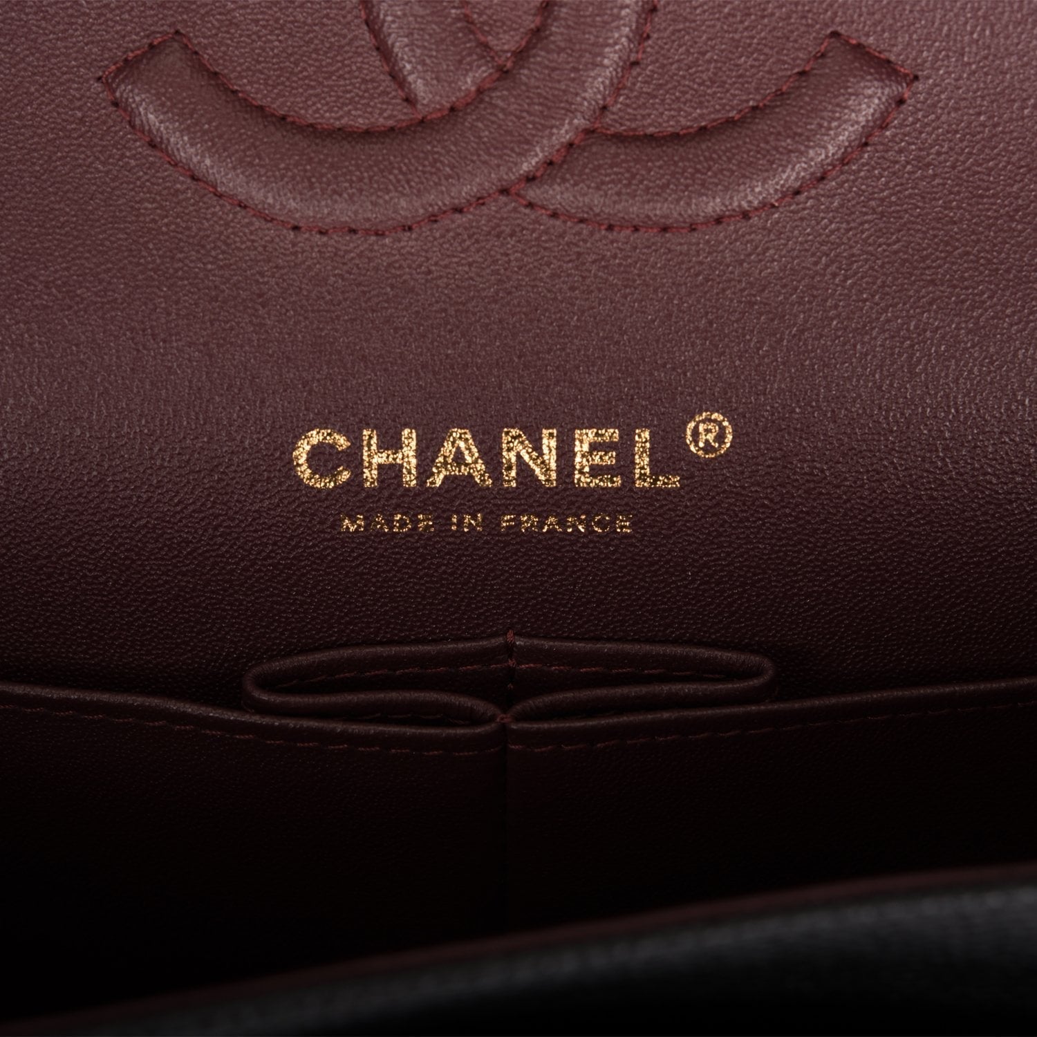 Chanel Medium Classic Double Flap Bag Black Quilted Caviar Gold Hardware