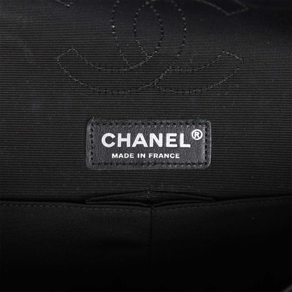 Chanel Medium Classic Double Flap Multicolor Tweed Silver Hardware