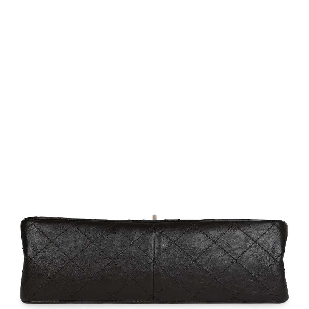 Chanel Medium Reissue 226 2.55 Flap Black Aged Calfskin Ruthenium Hardware