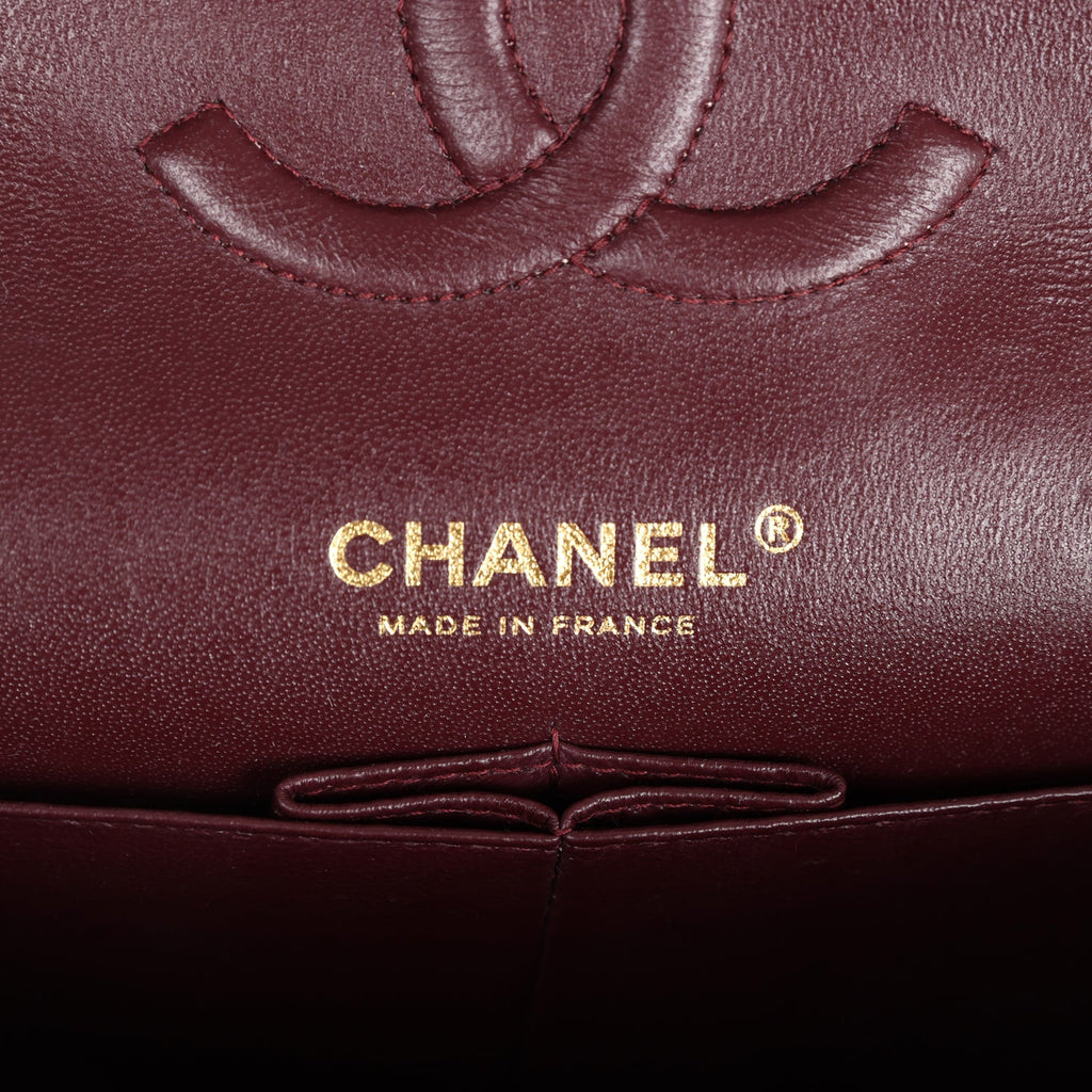 Chanel Medium Classic Double Flap Black Caviar Gold Hardware