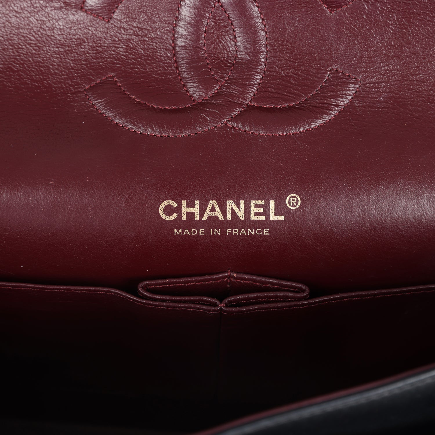 Chanel Medium Classic Double Flap Bag Black Lambskin Gold Hardware