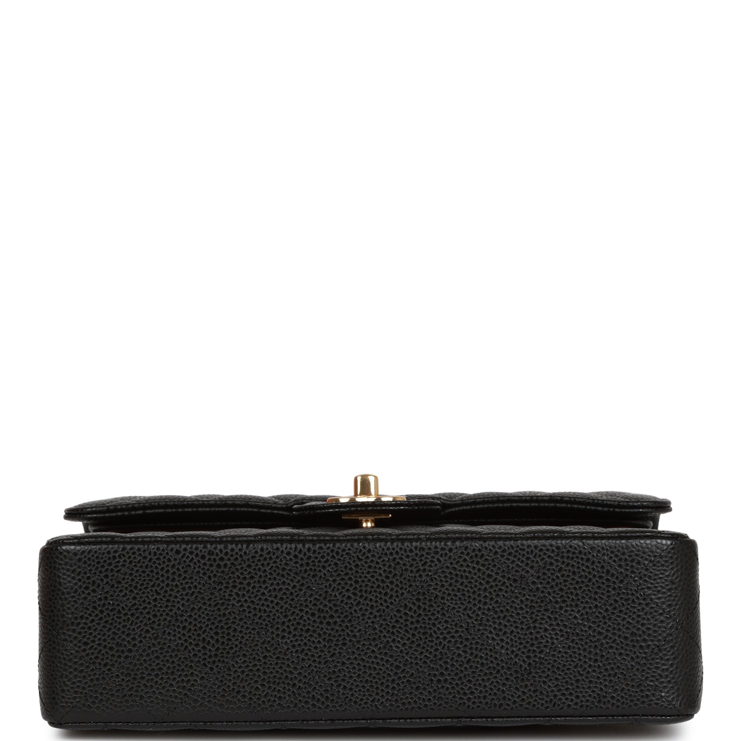 Chanel Small Classic Double Flap Black Caviar Gold Hardware