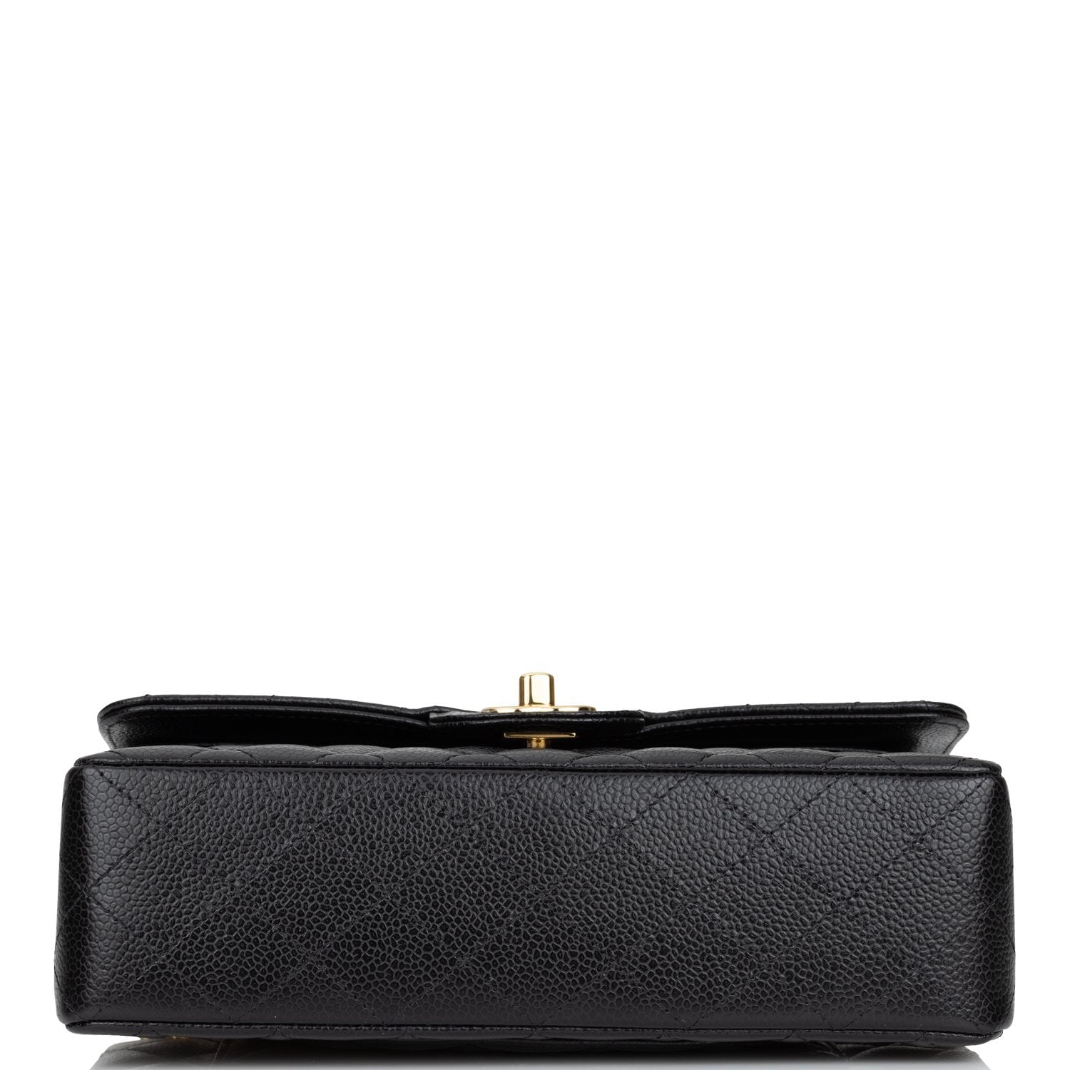 Chanel Small Classic Double Flap Black Caviar Gold Hardware