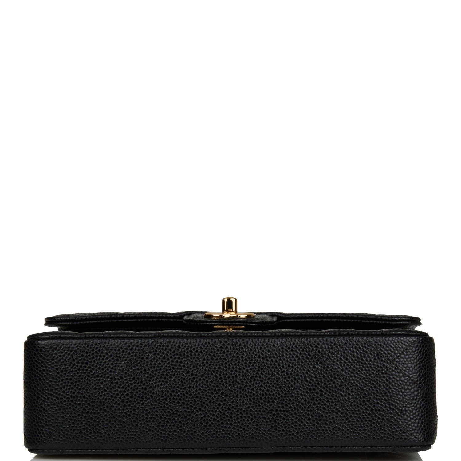 Chanel Small Classic Double Flap Black Caviar Gold Hardware
