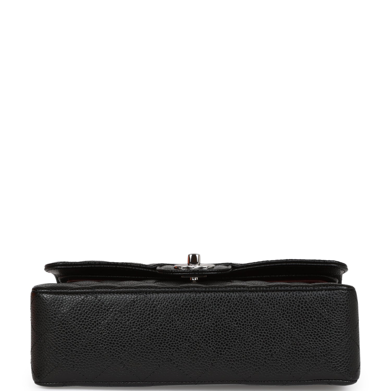 Chanel Small Classic Double Flap Black Caviar Silver Hardware