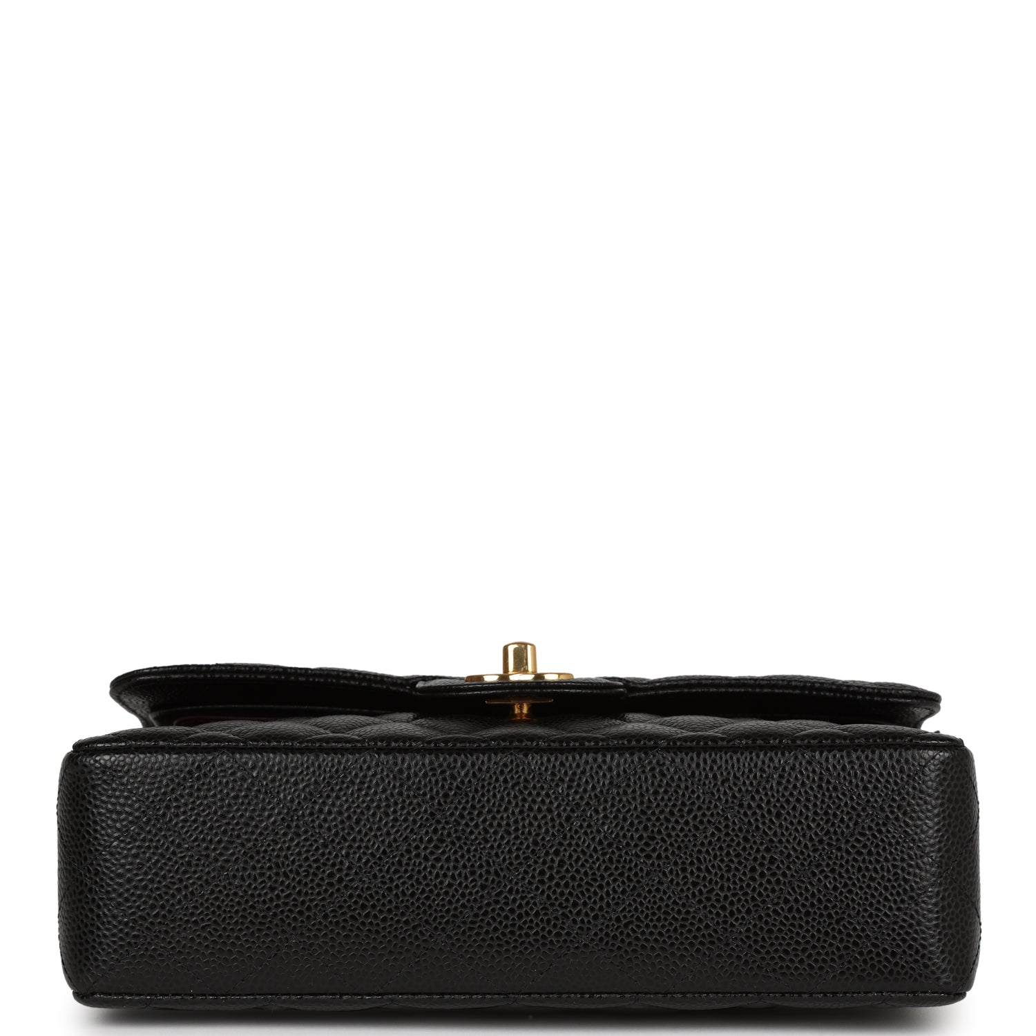 Chanel Small Classic Double Flap Black Caviar Gold Hardware
