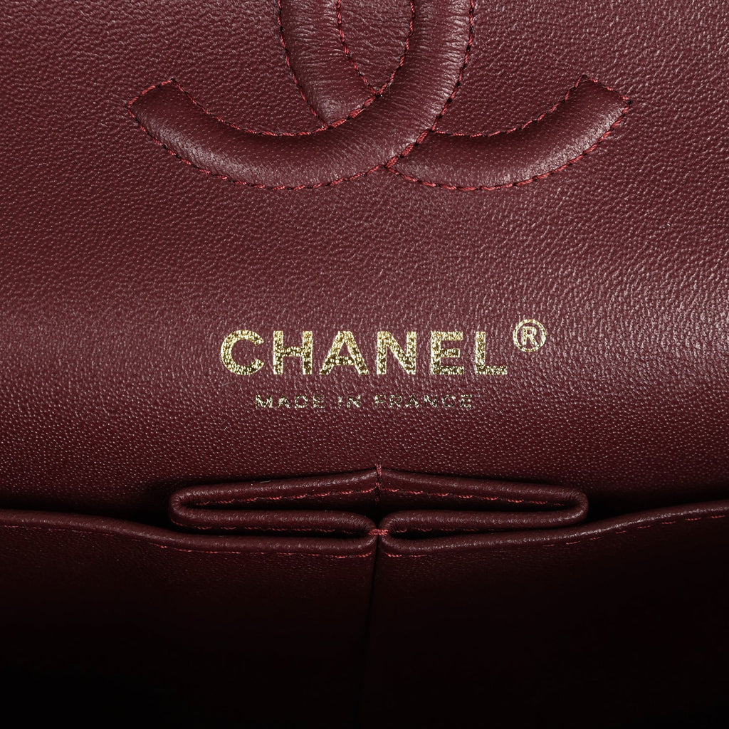 Chanel Small Classic Double Flap Black Caviar Gold Hardware