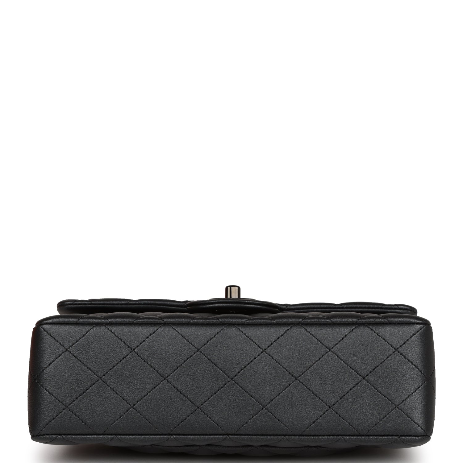 Chanel Small Classic Double Flap Bag SO Black Iridescent Lambskin Black Hardware