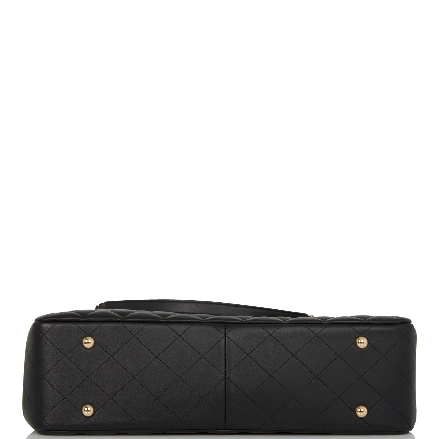 Chanel Timeless Tote Bag Black Calfskin Gold Hardware