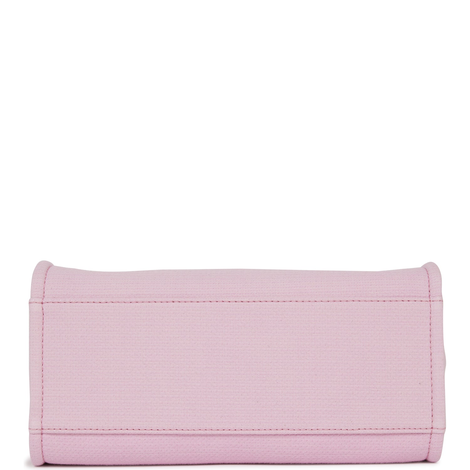 Chanel Small Deauville Shopping Bag Pink Boucle Silver Hardware