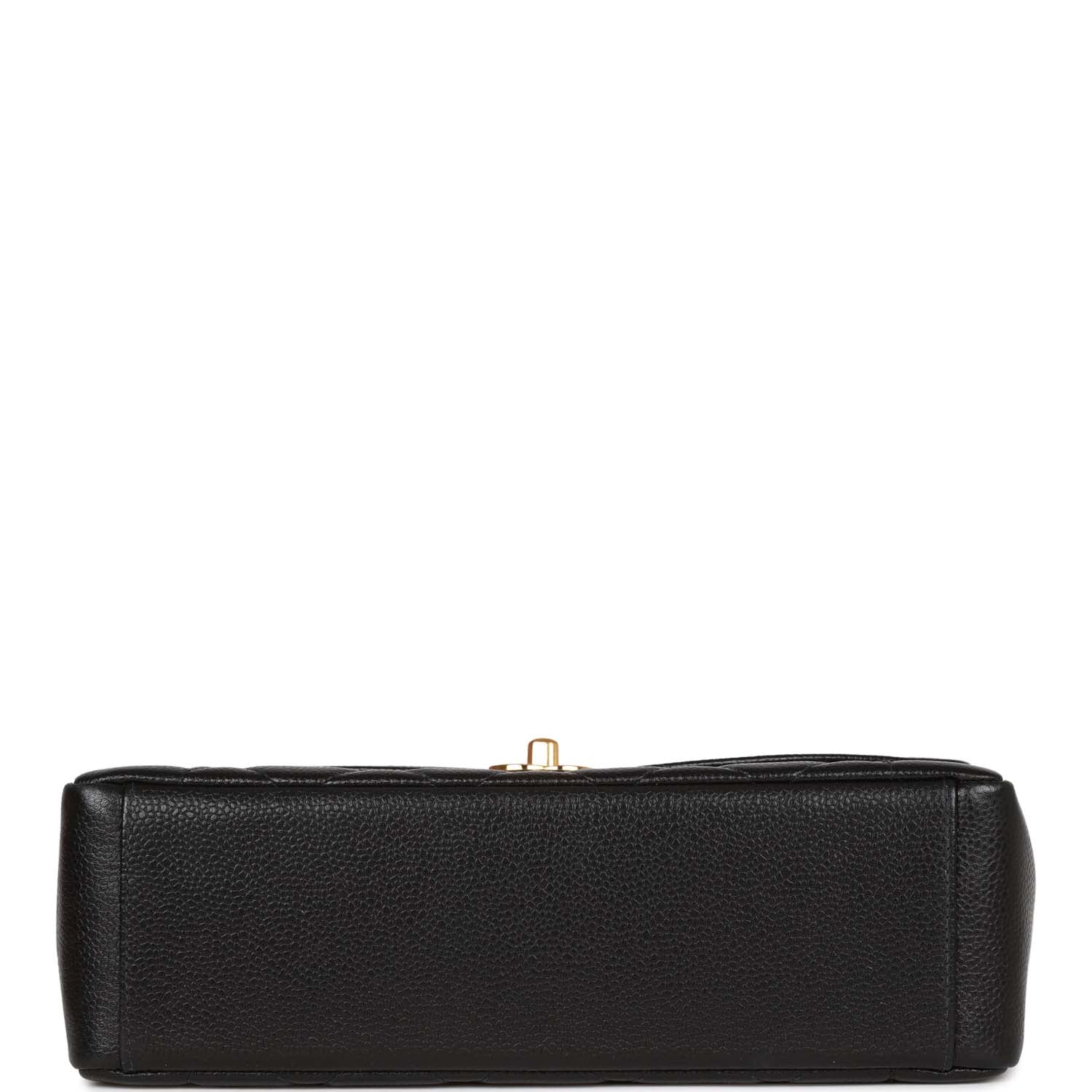 Chanel Vintage Medium Diana Flap Bag Black Caviar Gold Hardware
