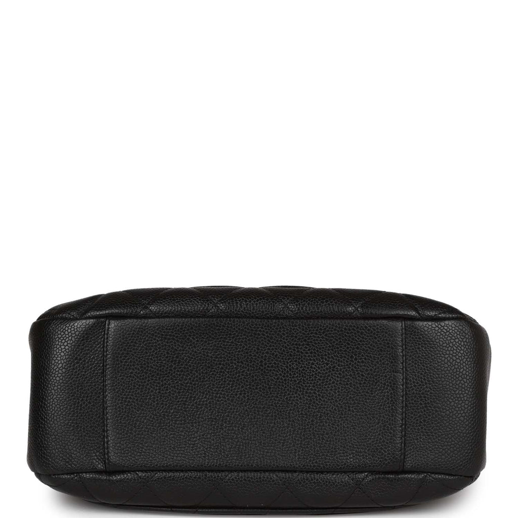 Chanel Vintage Timeless CC Shoulder Bag Black Caviar Gold Hardware