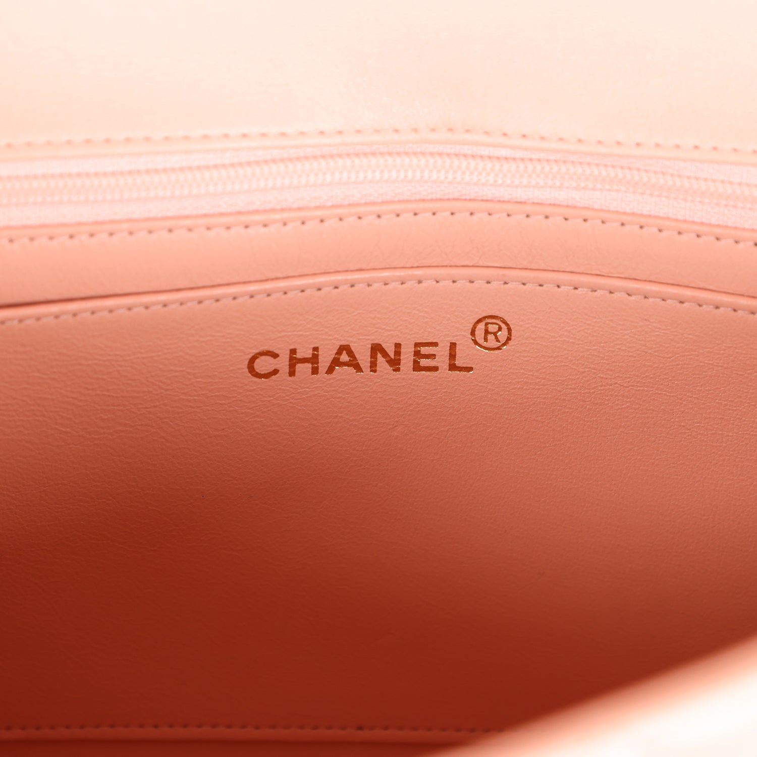 Chanel Vintage Kelly Parent and Child Flap Bag Set Pink Lambskin Gold Hardware