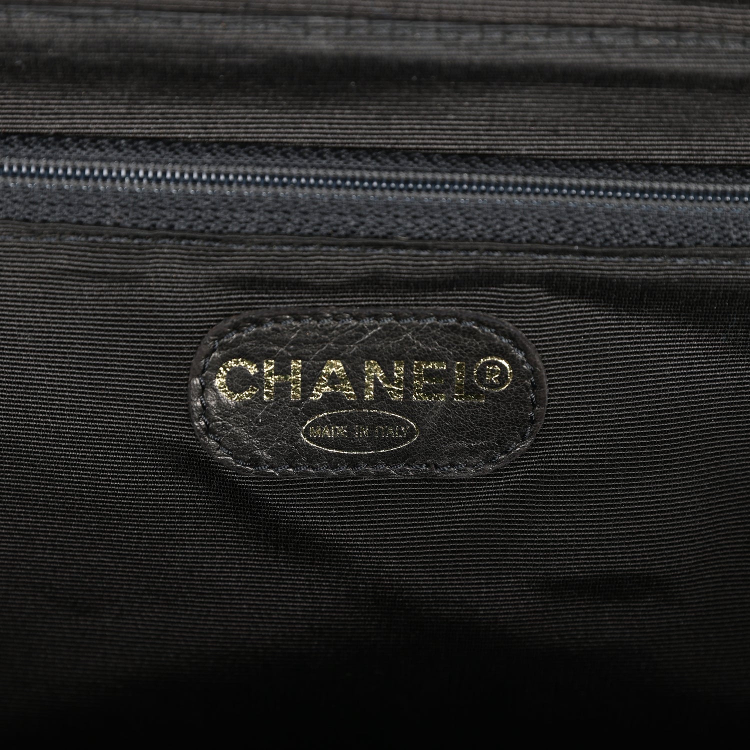Chanel Vintage Flap Bag Black Wicker Gold Hardware