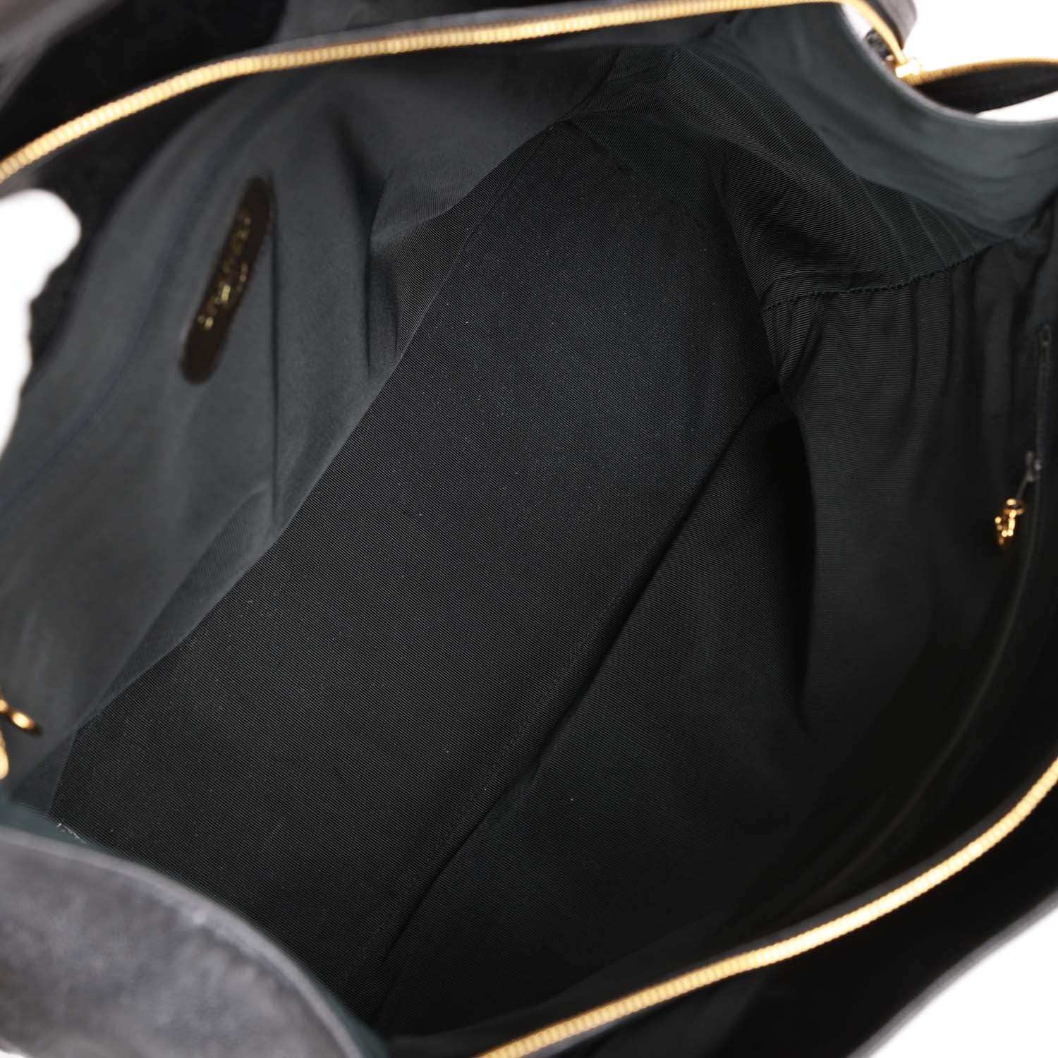 Chanel Vintage Supermodel Tote Black Caviar Gold Hardware