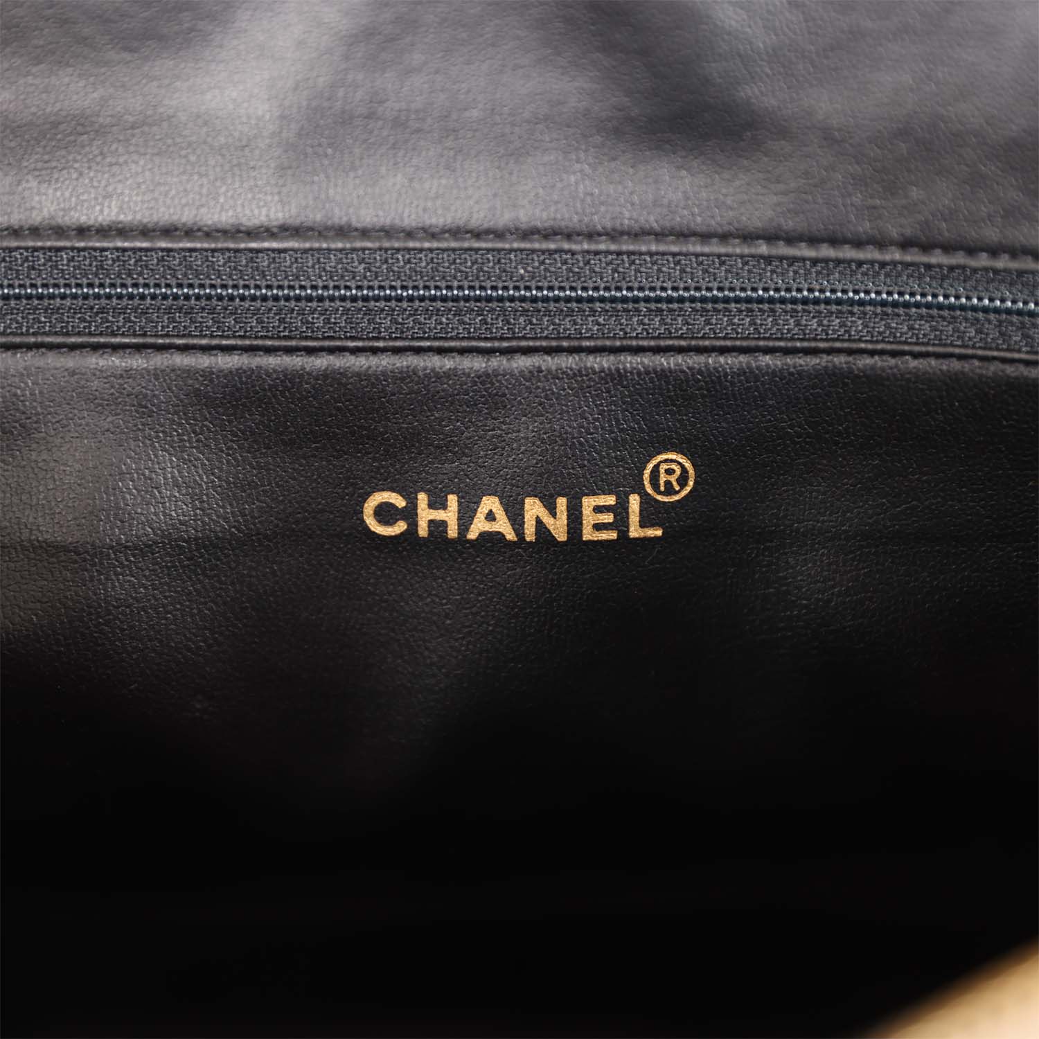 Chanel Vintage Timeless CC Dome Tote Black Lambskin Gold Hardware
