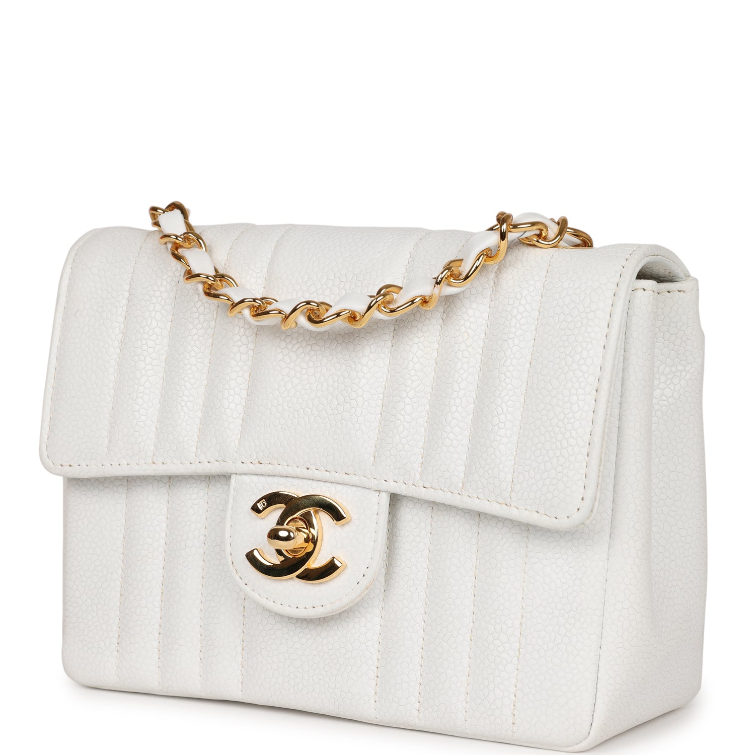 TEST AUCTION Chanel Vintage Mini Square Flap Bag