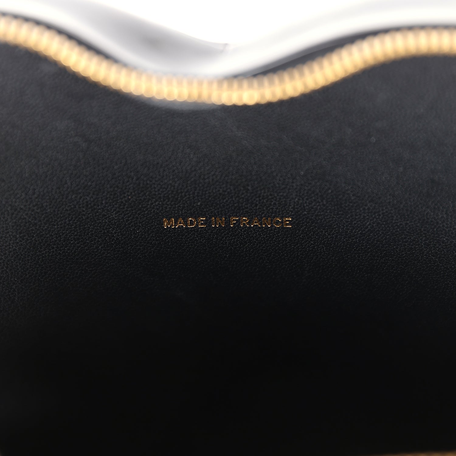 Chanel Vintage Heart Vanity Bag Black and White Patent Antique Gold Hardware