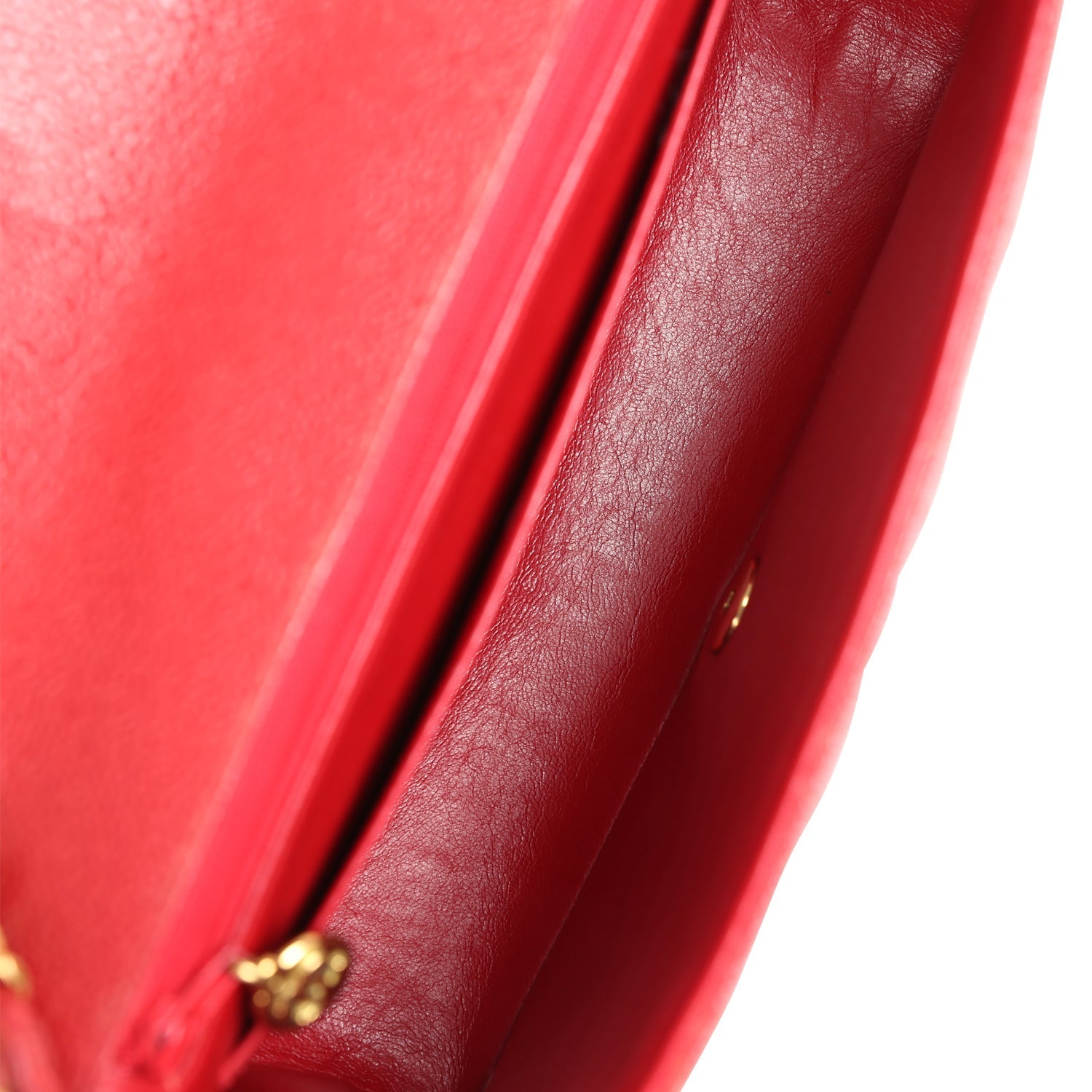 Chanel Vintage Medium Diana Flap Bag Red Caviar Gold Hardware