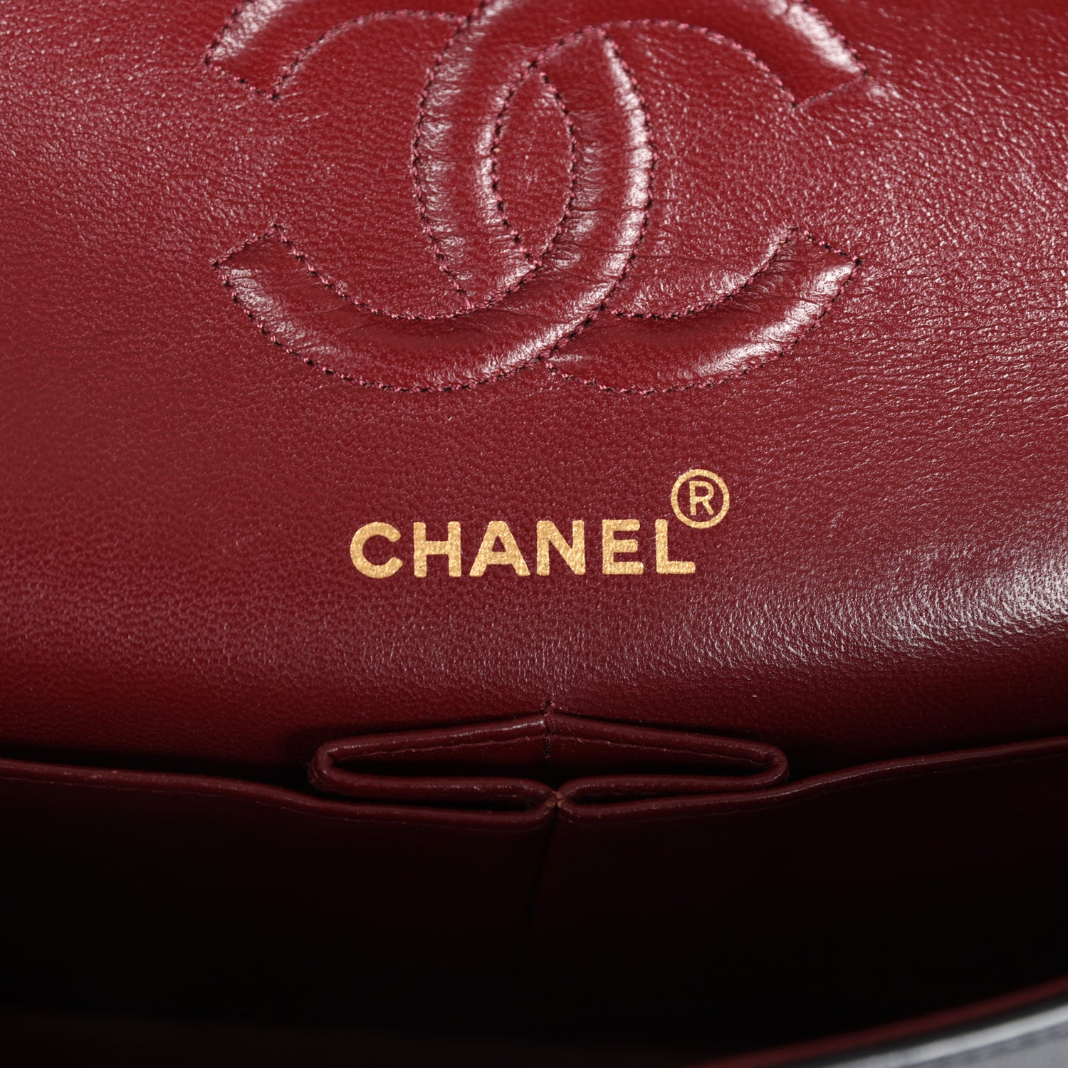 Chanel Vintage Small Classic Double Flap Black Lambskin Gold Hardware