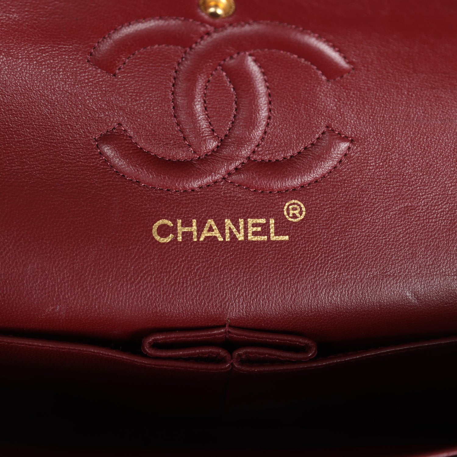 Chanel Vintage Small Classic Double Flap Black Lambskin Gold Hardware