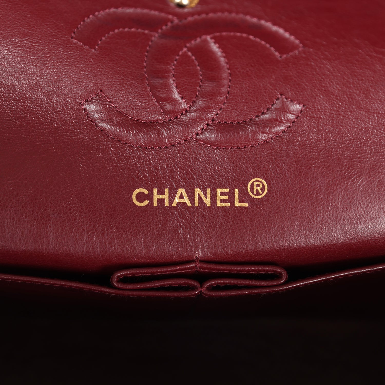 Chanel Vintage Small Classic Double Flap Black Lambskin Gold Hardware