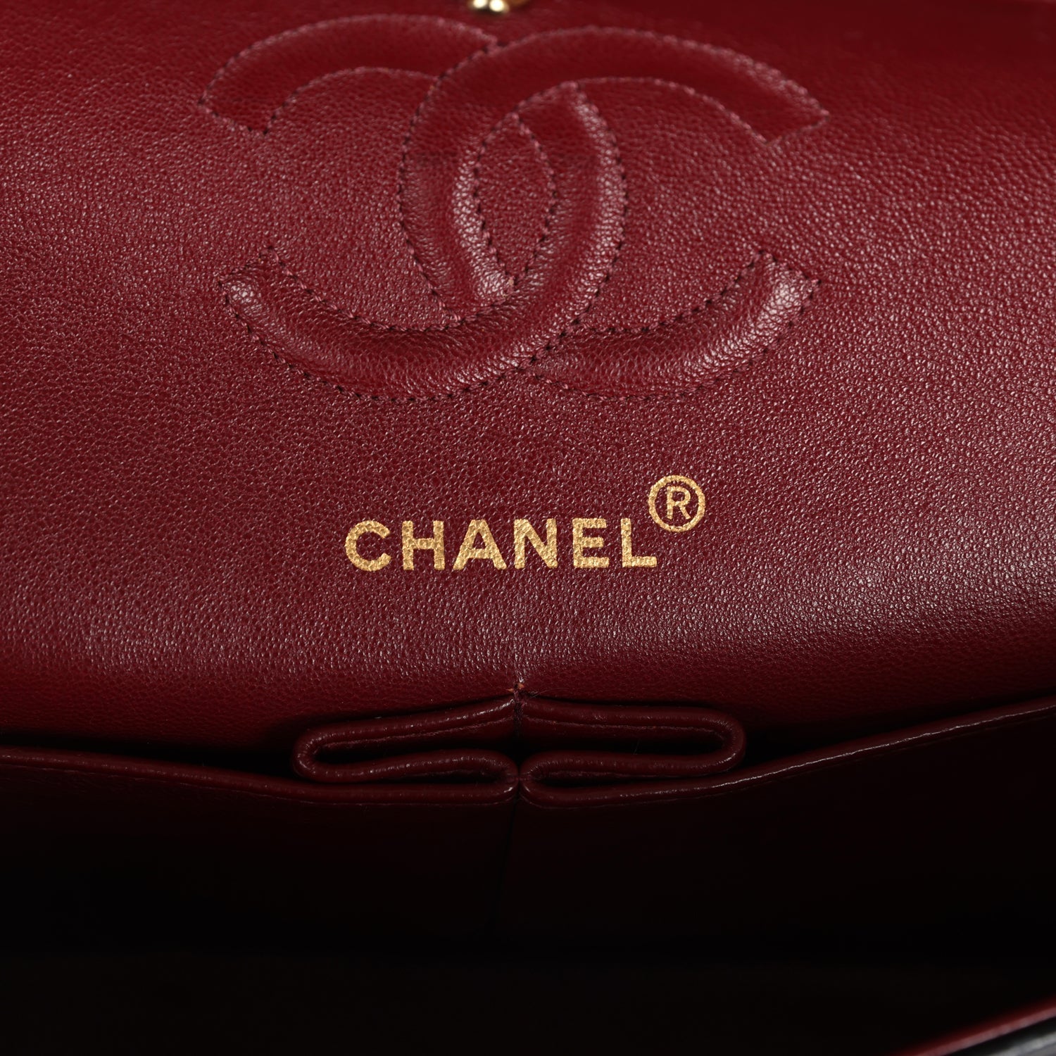Chanel Vintage Small Classic Double Flap Black Lambskin Gold Hardware
