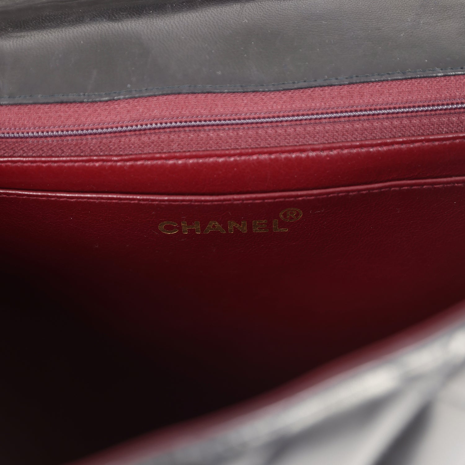 Chanel Vintage Jumbo Single Flap Bag Black Lambskin Tortoiseshell Bakelite Hardware