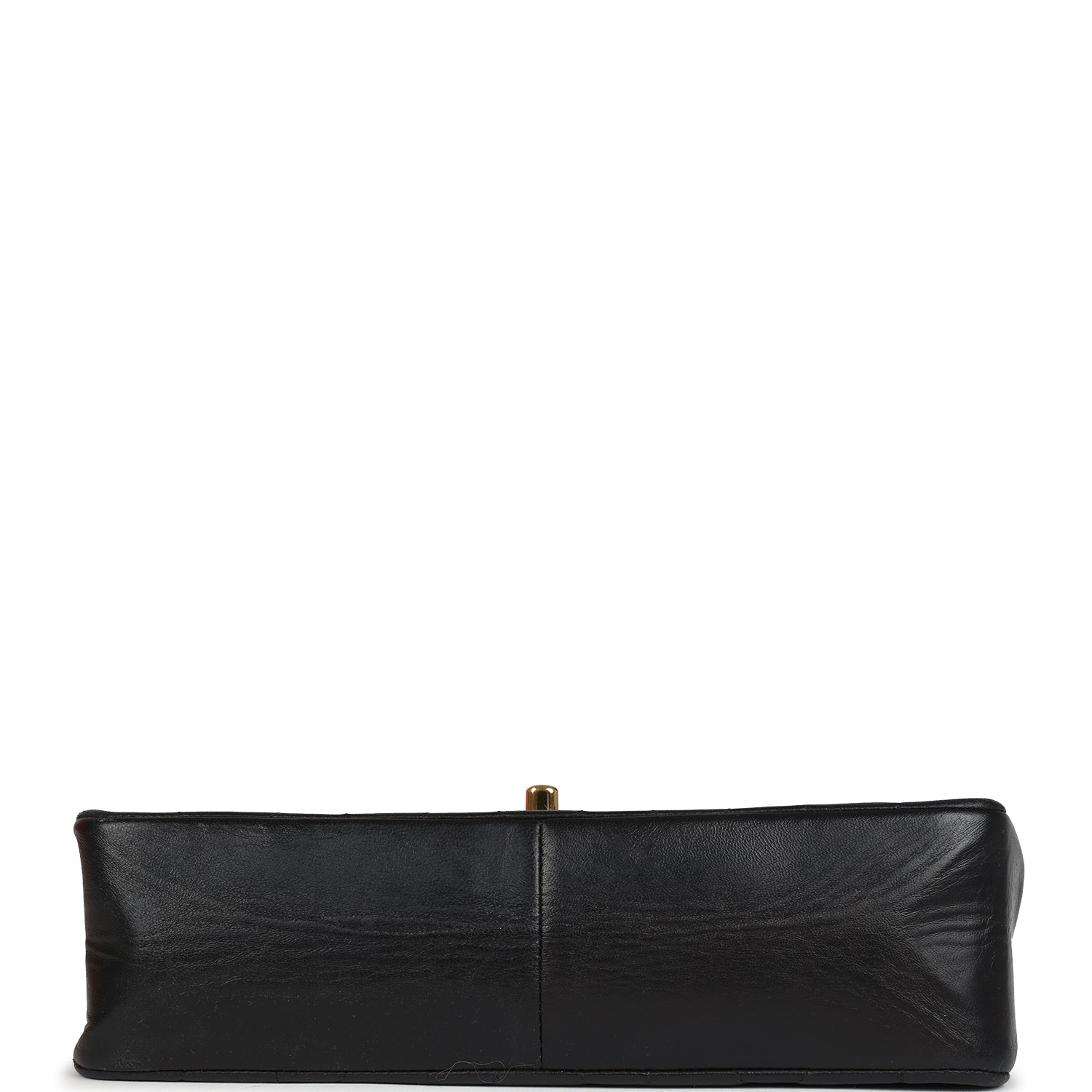 Chanel Vintage Medium Diana Flap Bag Black Lambskin Gold Hardware