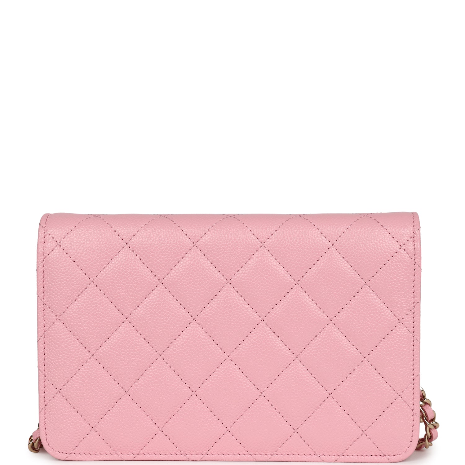 Chanel Wallet On Chain WOC Pink Caviar Gold Hardware