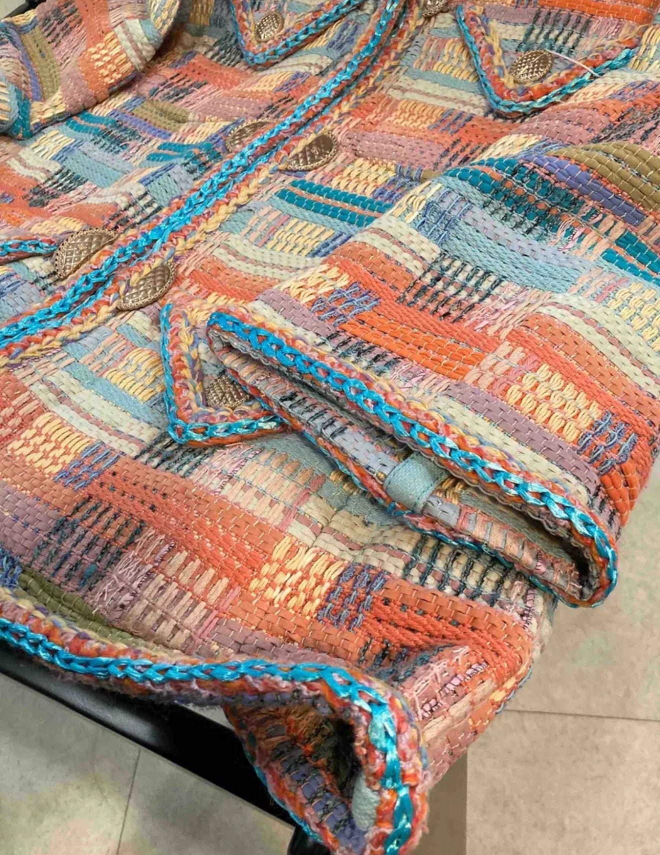 Chanel 17C Multicolor Jacket