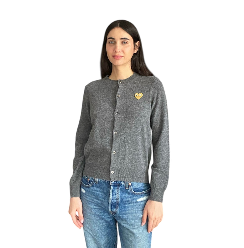 Comme Des Garçons (CDG) Play Grey igan - L