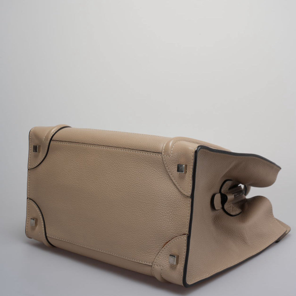 Celine Gray Luggage Tote Leather Bag 2012