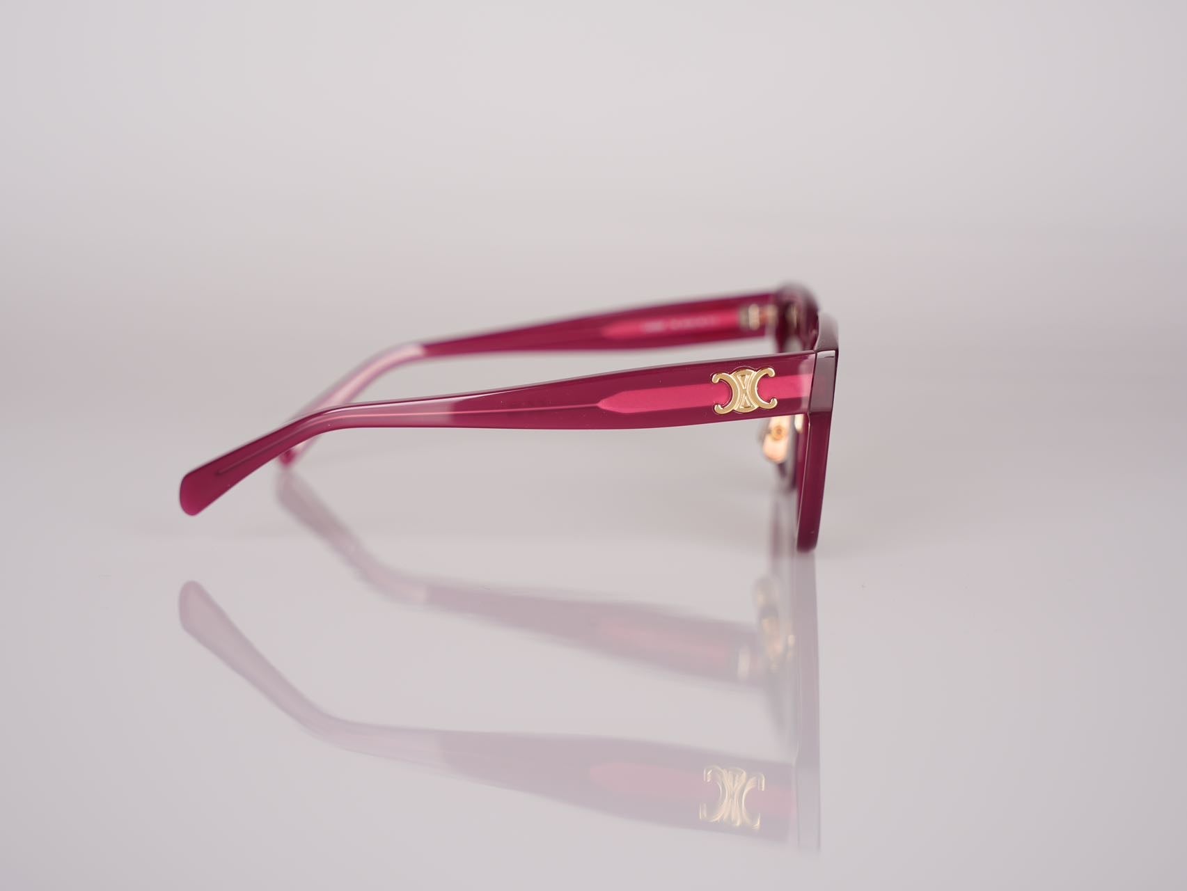 Celine Burgundy Sunglasses
