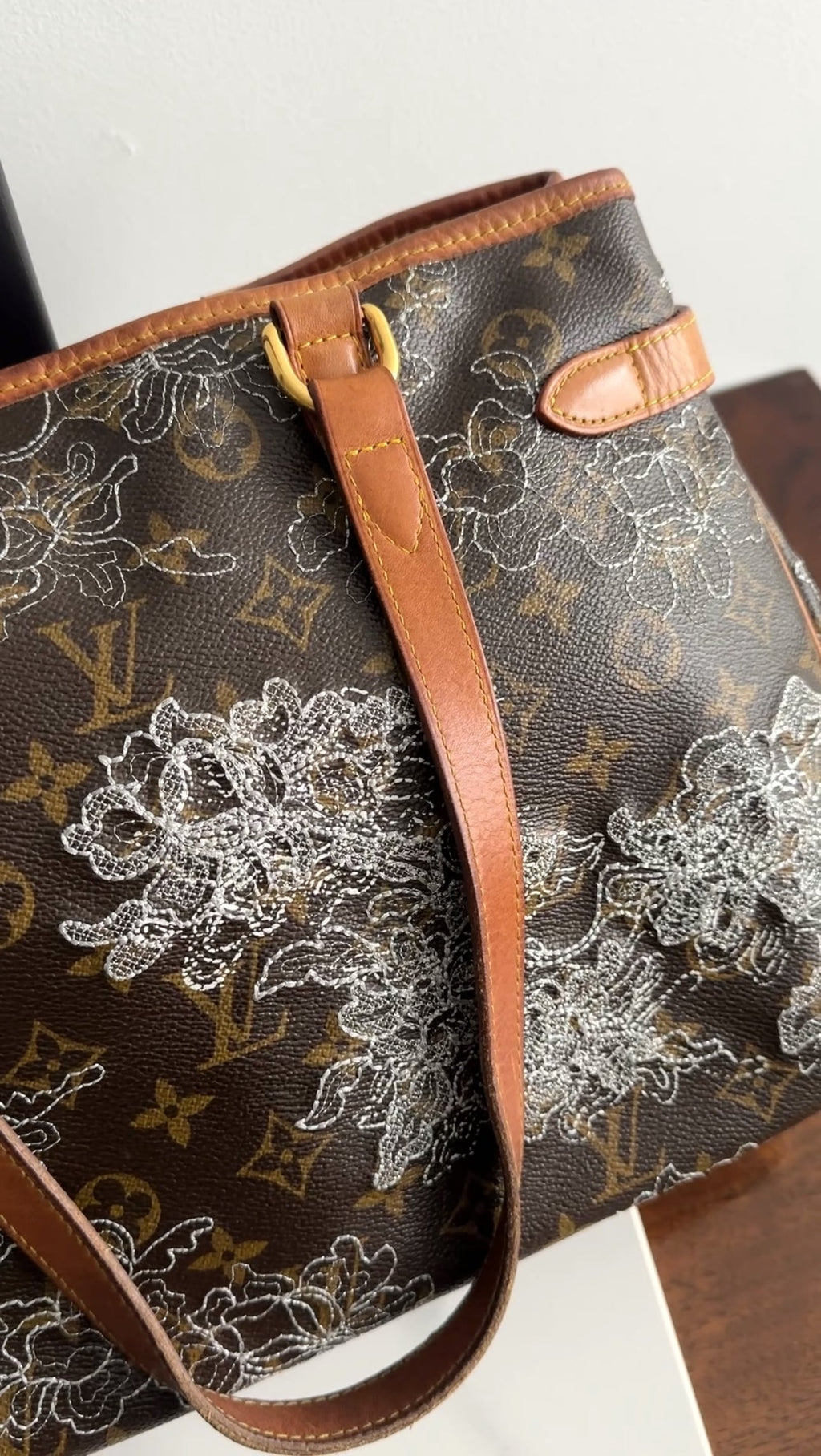 Louis Vuitton Monogram Canvas Dentelle Batignolles Horizontal Tote Bag