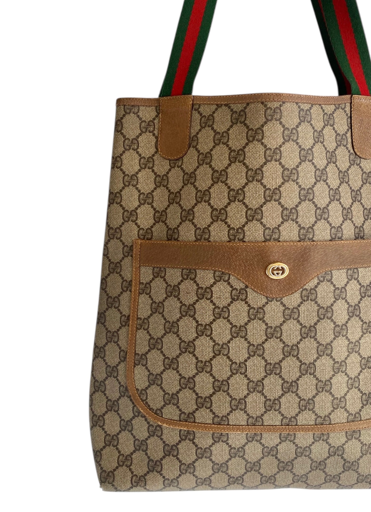 Gucci Vintage Monogram Tote Bag
