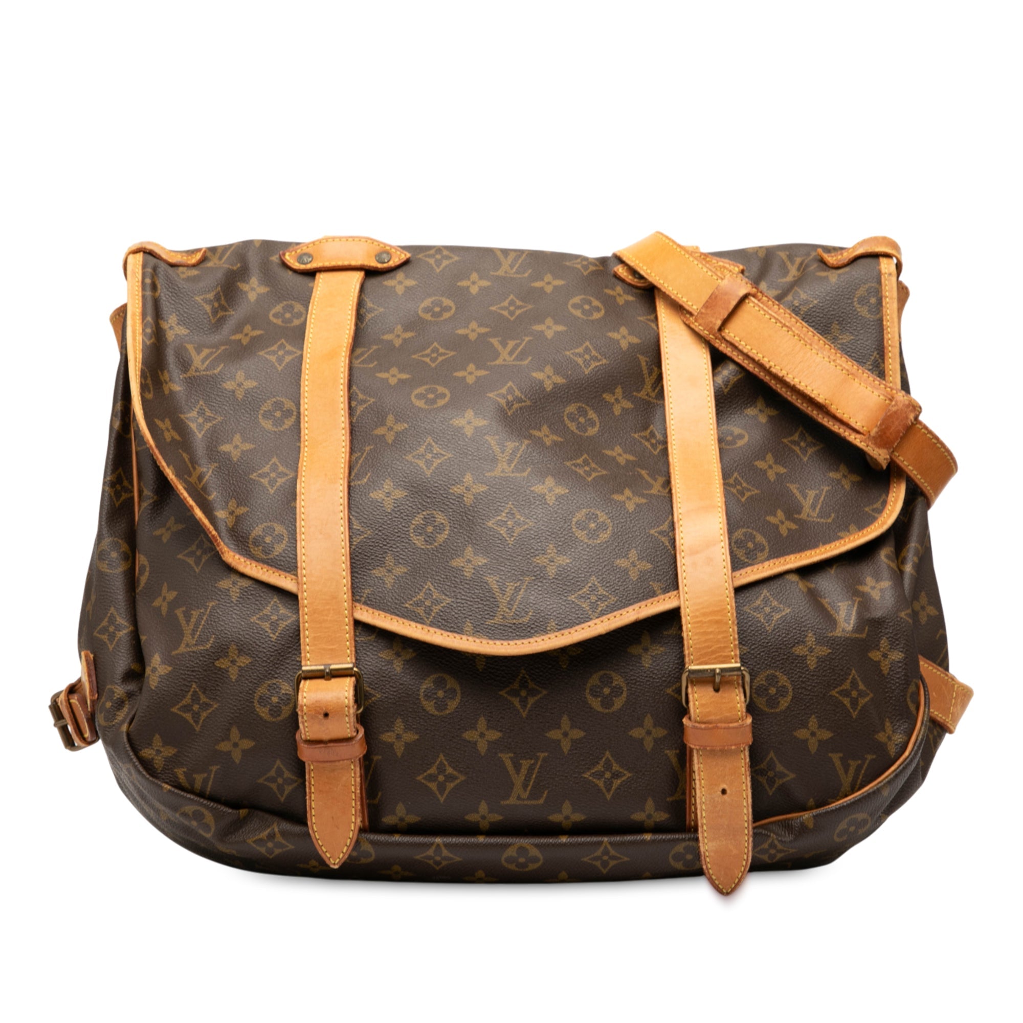 Saumur Handbag Monogram Canvas 43